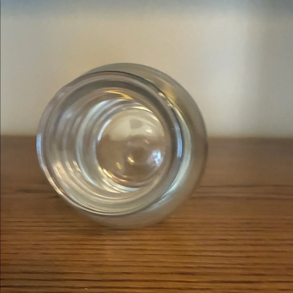 Clear Glass Decorative Vase - Clear